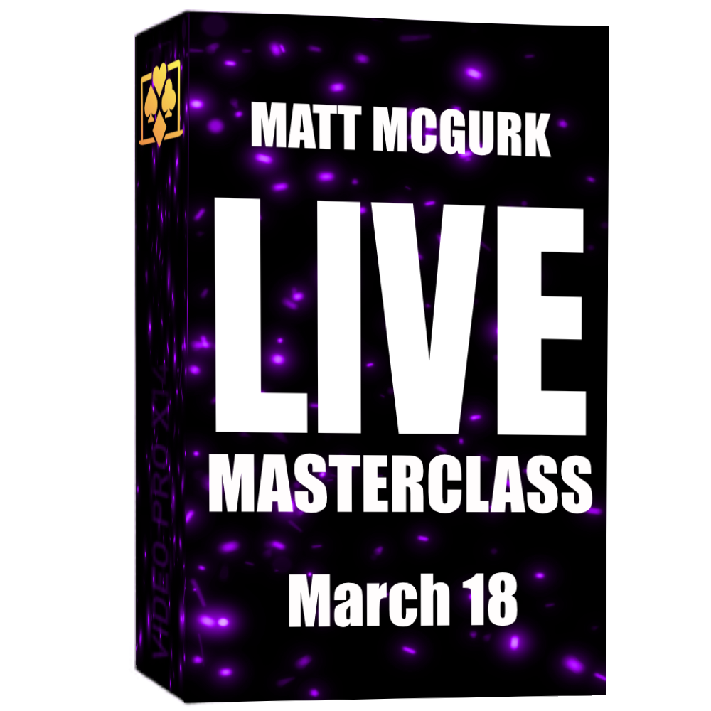 Live Masterclass - March 18th 2026
