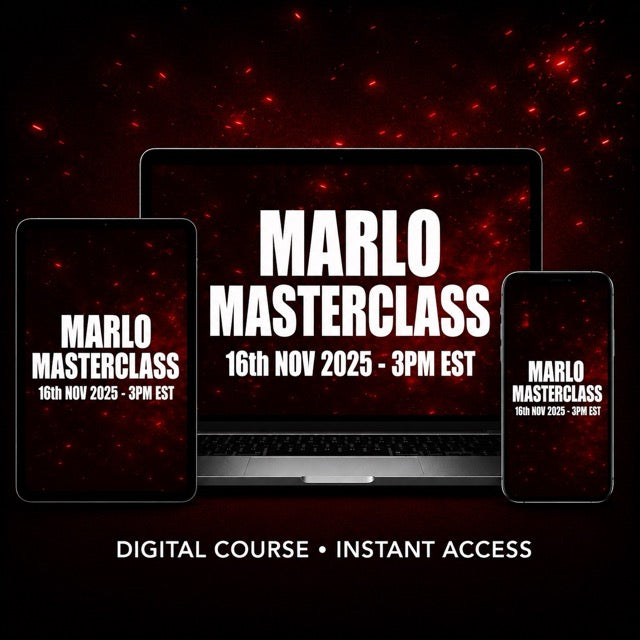 Masterclass 3: The Marlo Masterclass